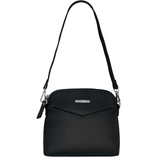 Leah Leather Crossbody Bag - San Michelle Bags suitcase nz