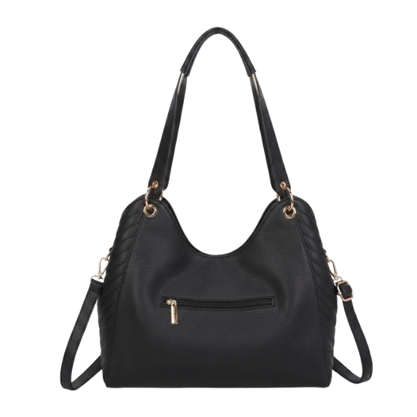 Lola Hobo Bag - Black