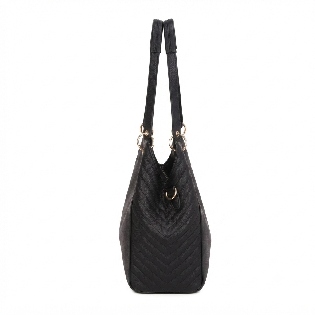 Lola Hobo Bag - Black