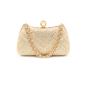 Luna Clutch Bag - Gold
