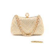 Luna Clutch Bag - Gold