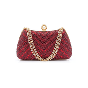 Luna Clutch Bag - Red