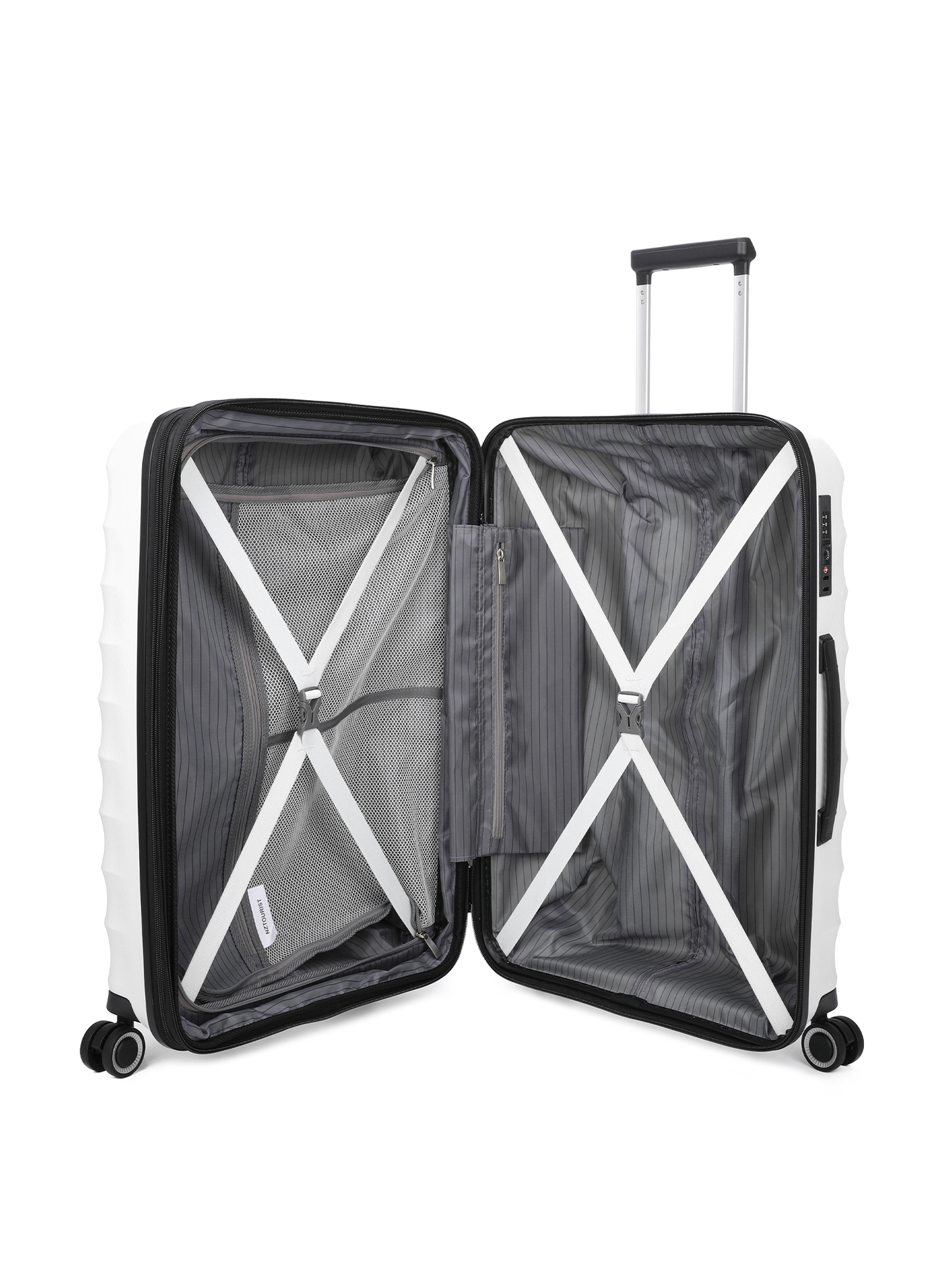 NZTourist Pro Traveller 65cm Suitcase - Yellow