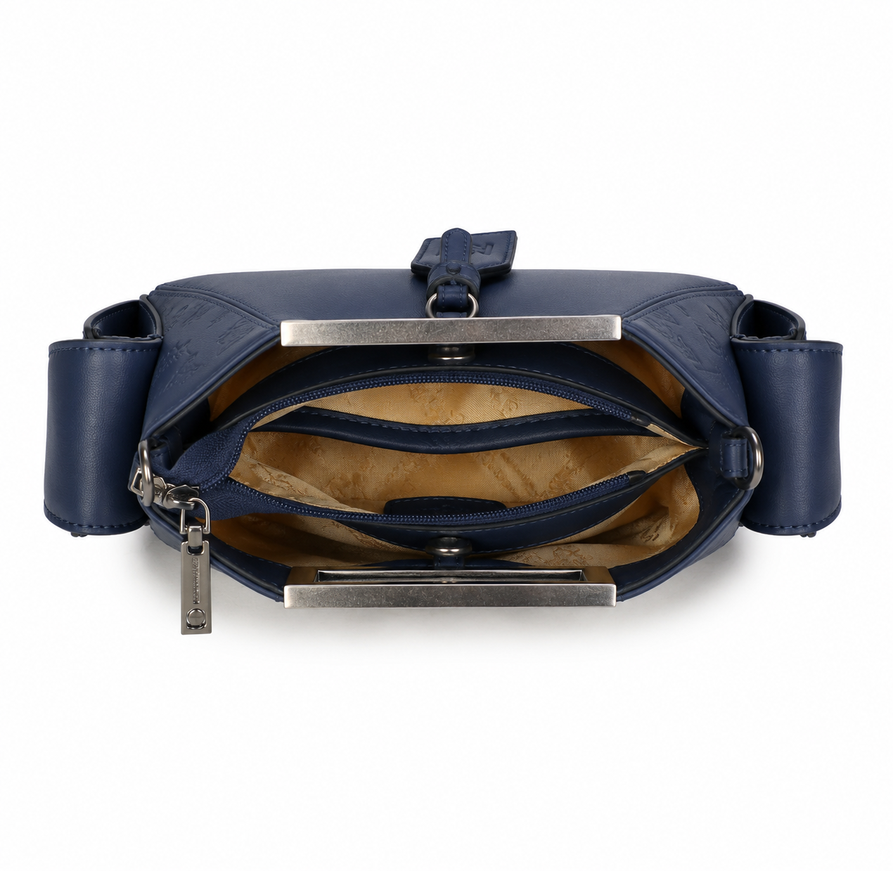 Calista Top Handle Bag - Navy