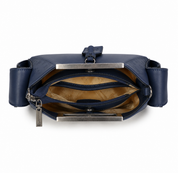Calista Top Handle Bag - Navy
