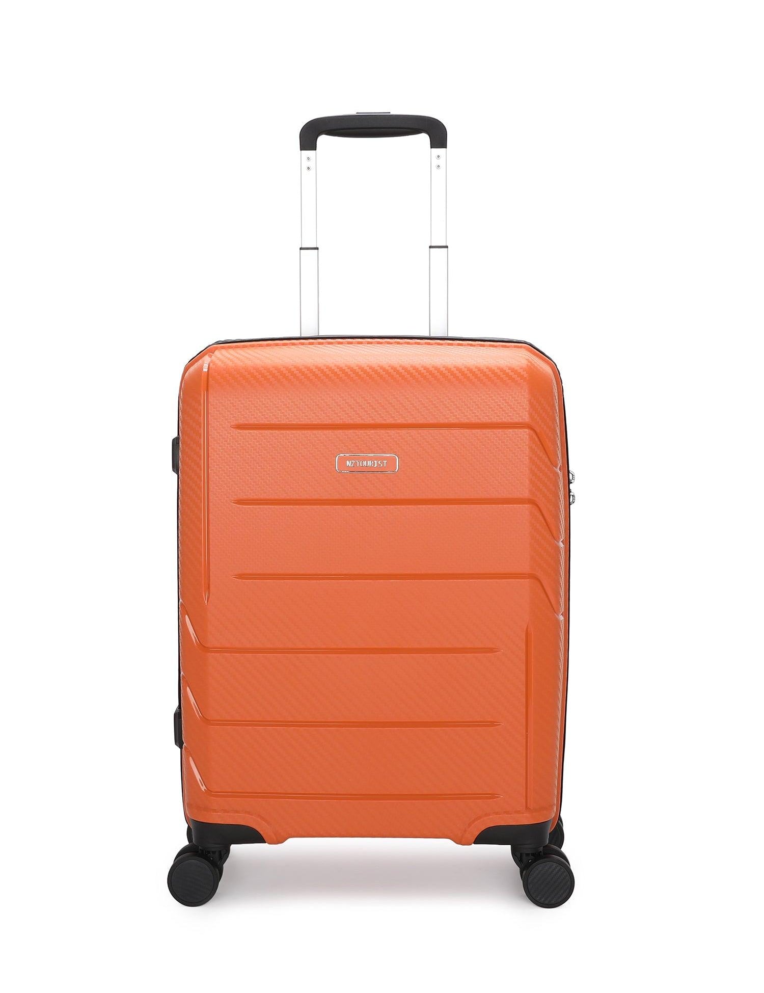 NZTourist Ultra-Light Traveller 56cm Suitcase - Orange - San Michelle Bags suitcase nz