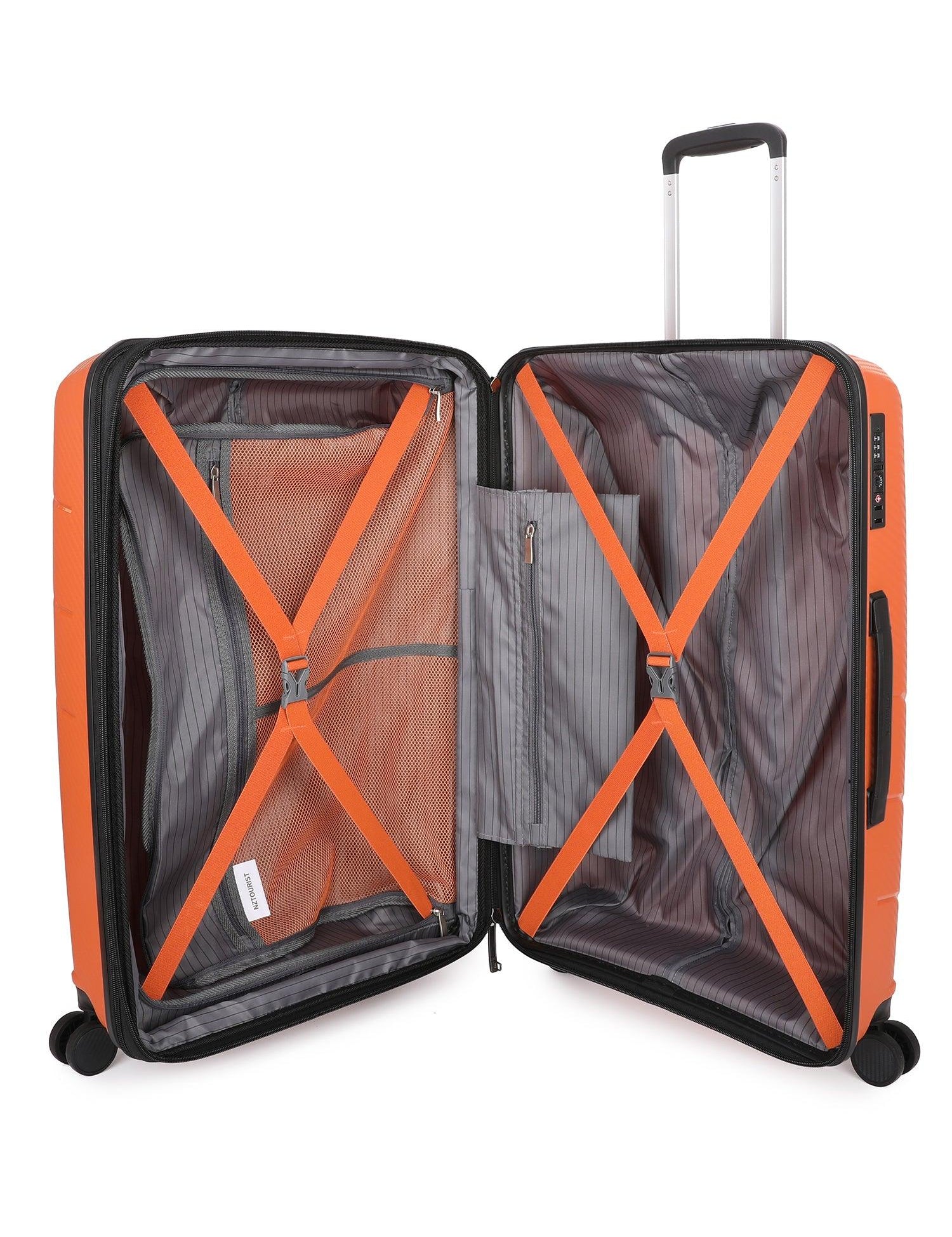 NZTourist Ultra-Light Traveller 69cm Suitcase - Orange - San Michelle Bags suitcase nz