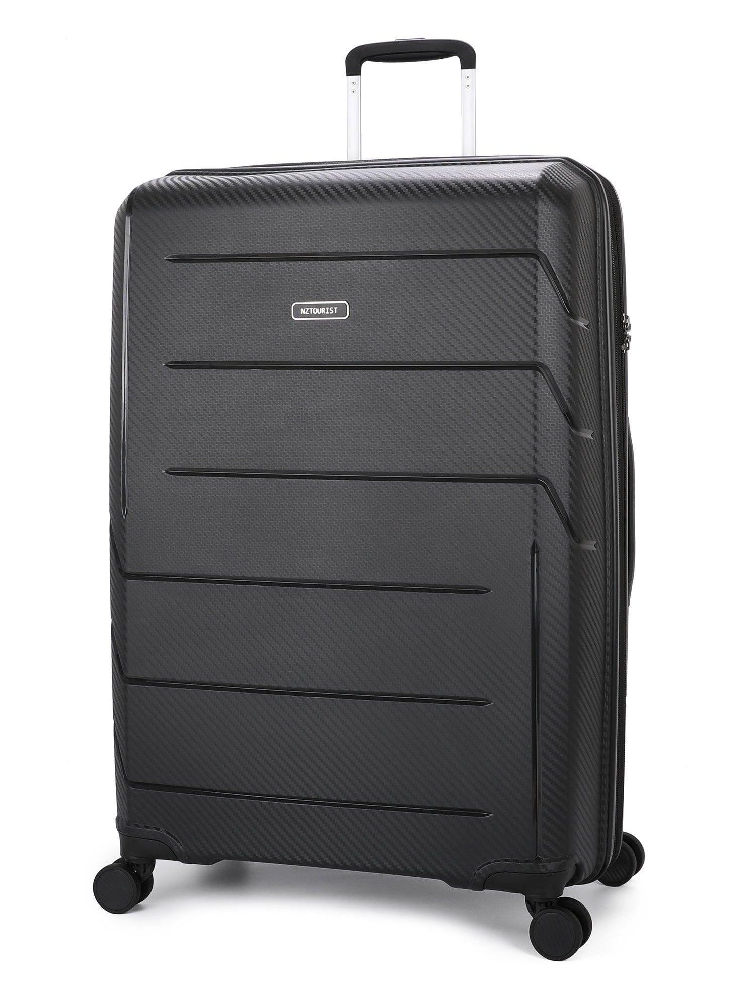 NZTourist Ultra-Light Traveller 78cm Suitcase - Black - San Michelle Bags suitcase nz