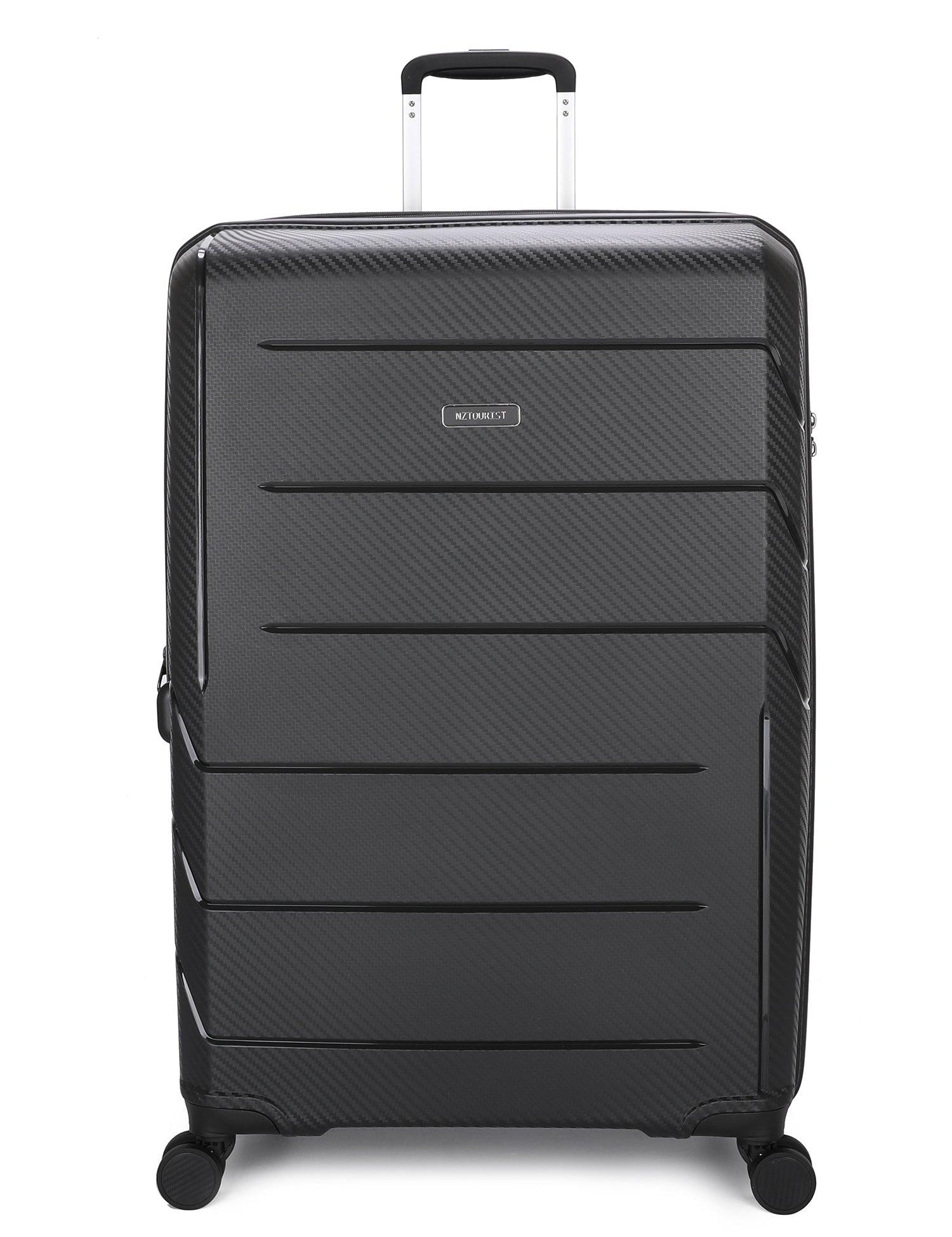 NZTourist Ultra-Light Traveller 78cm Suitcase - Black - San Michelle Bags suitcase nz