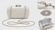 Ola Clutch Bag - Ivory