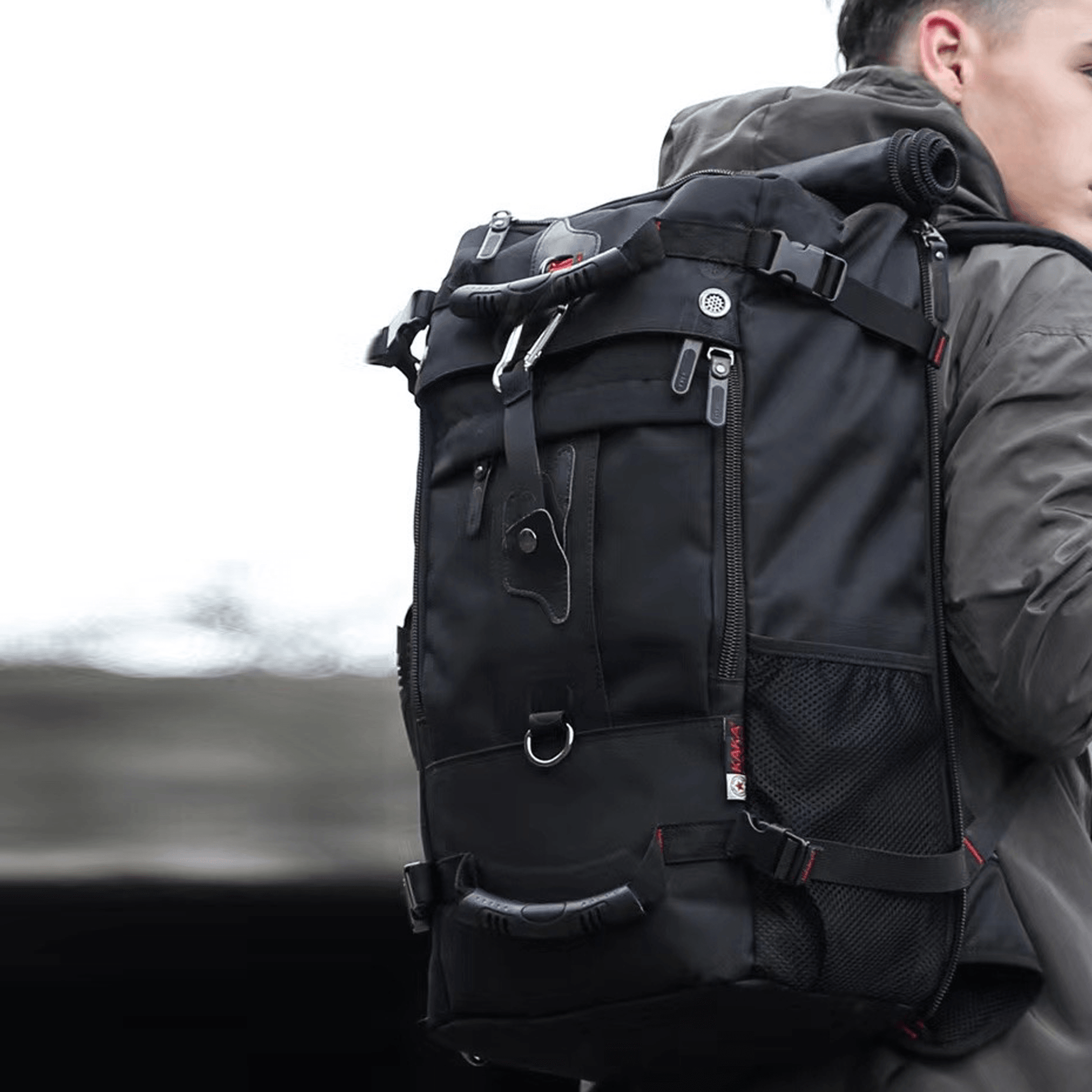 Leather travel top bag nz