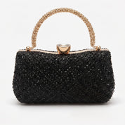 Portia Clutch Bag - Black