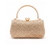 Portia Clutch Bag - Gold