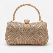 Portia Clutch Bag - Gold