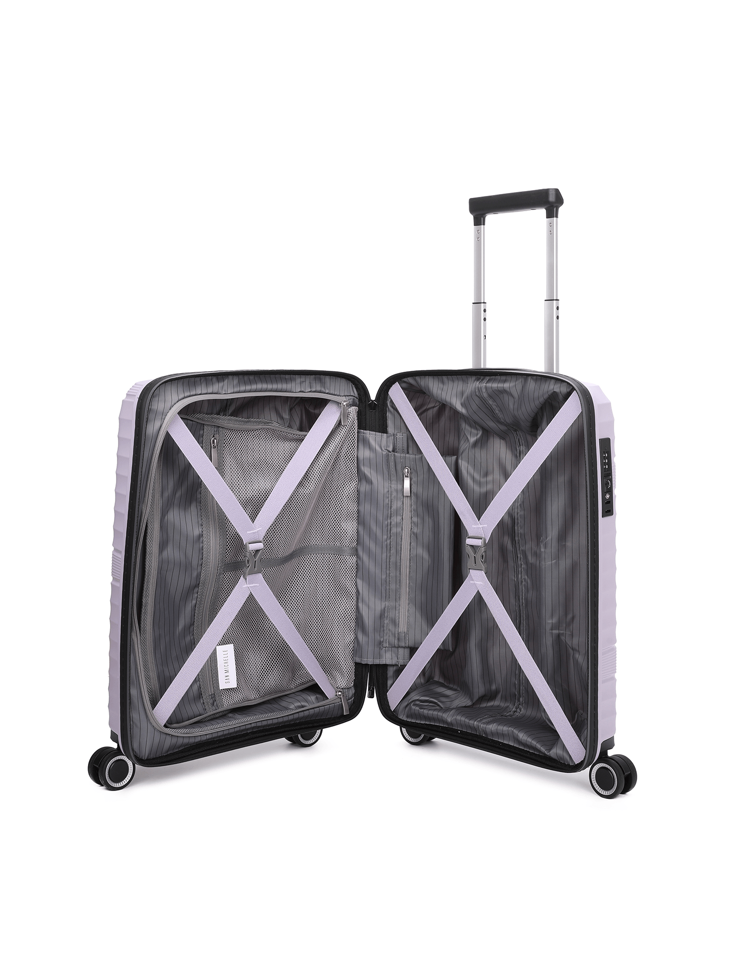 San Michelle Air Luxe 55cm Suitcase - San Michelle Bags suitcase nz