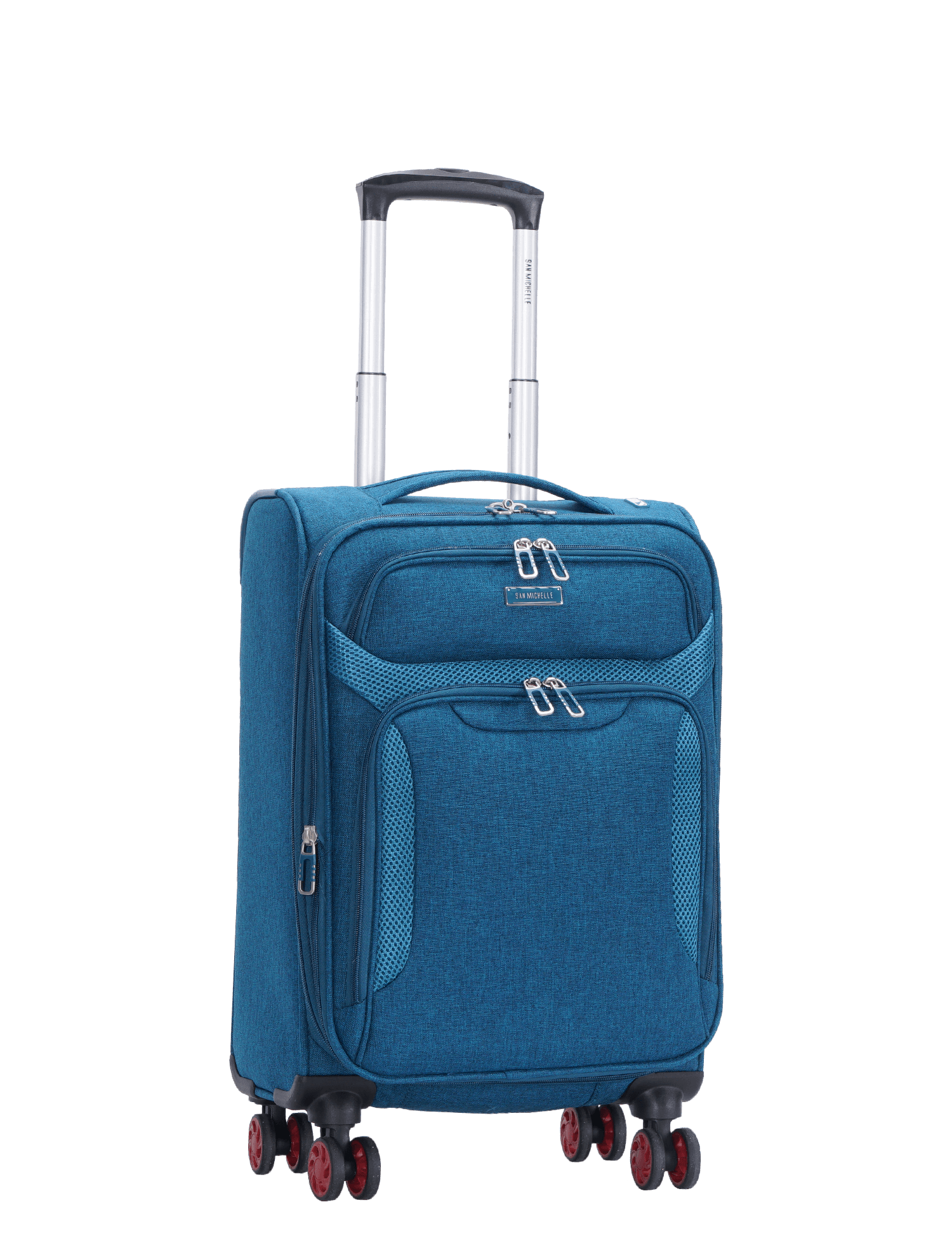 San Michelle Denim Adventurer 55cm Suitcase - San Michelle Bags suitcase nz