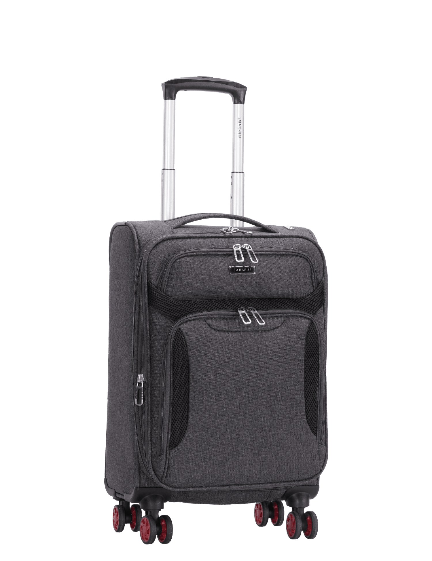 San Michelle Denim Adventurer 55cm Suitcase - San Michelle Bags suitcase nz