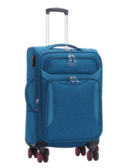 San Michelle Denim Adventurer 68cm Suitcase - San Michelle Bags suitcase nz