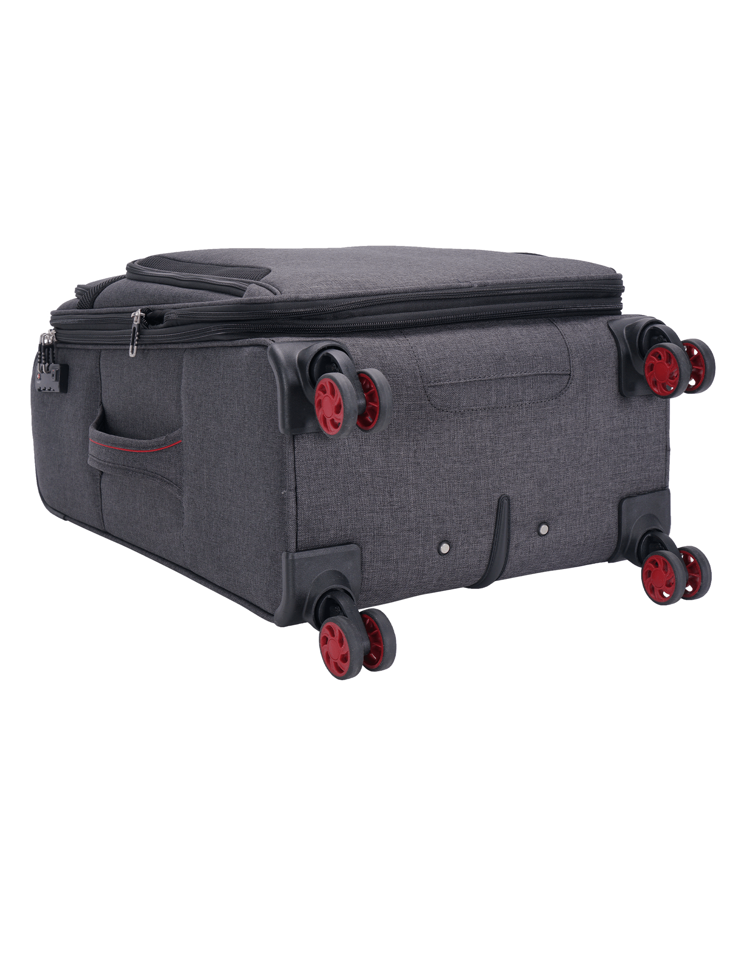 San Michelle Denim Adventurer 68cm Suitcase - San Michelle Bags suitcase nz