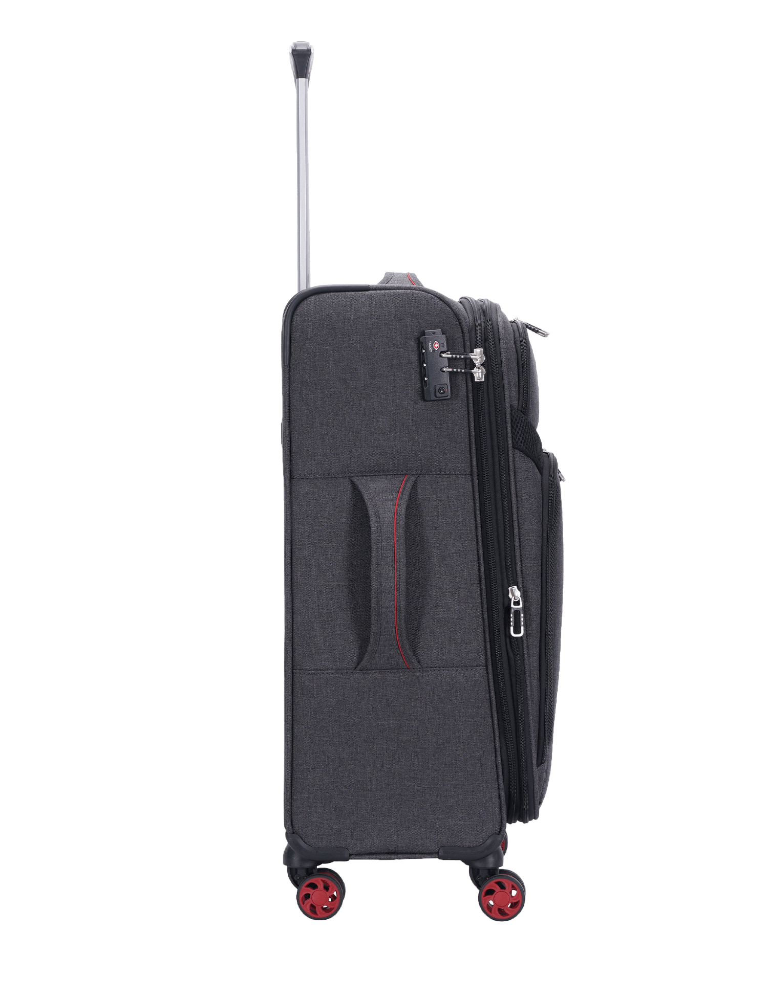 San Michelle Denim Adventurer 68cm Suitcase - San Michelle Bags suitcase nz