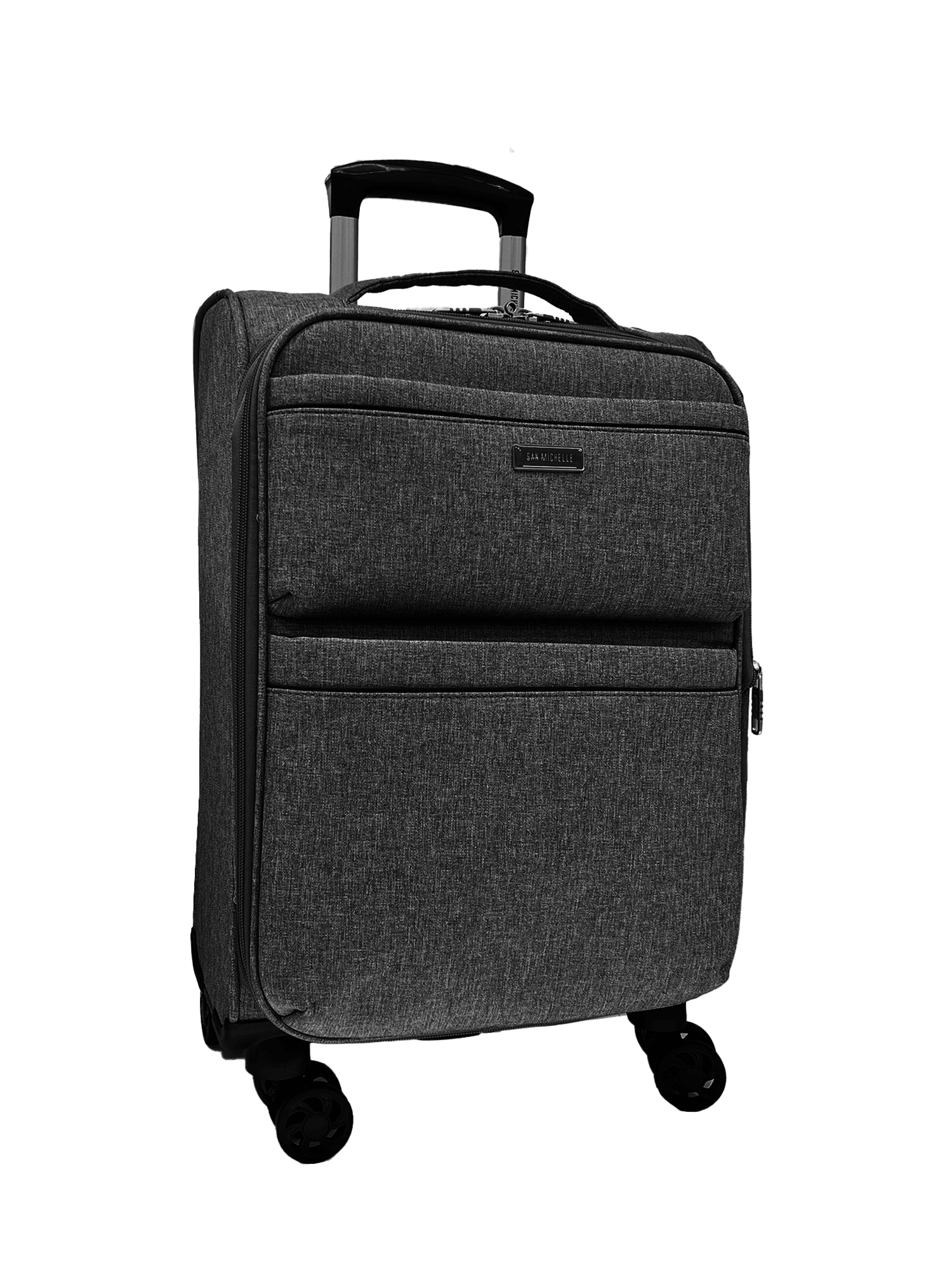 San Michelle Denim Carrier 55cm Suitcase - San Michelle Bags suitcase nz