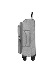 San Michelle Denim Carrier 55cm Suitcase - San Michelle Bags suitcase nz