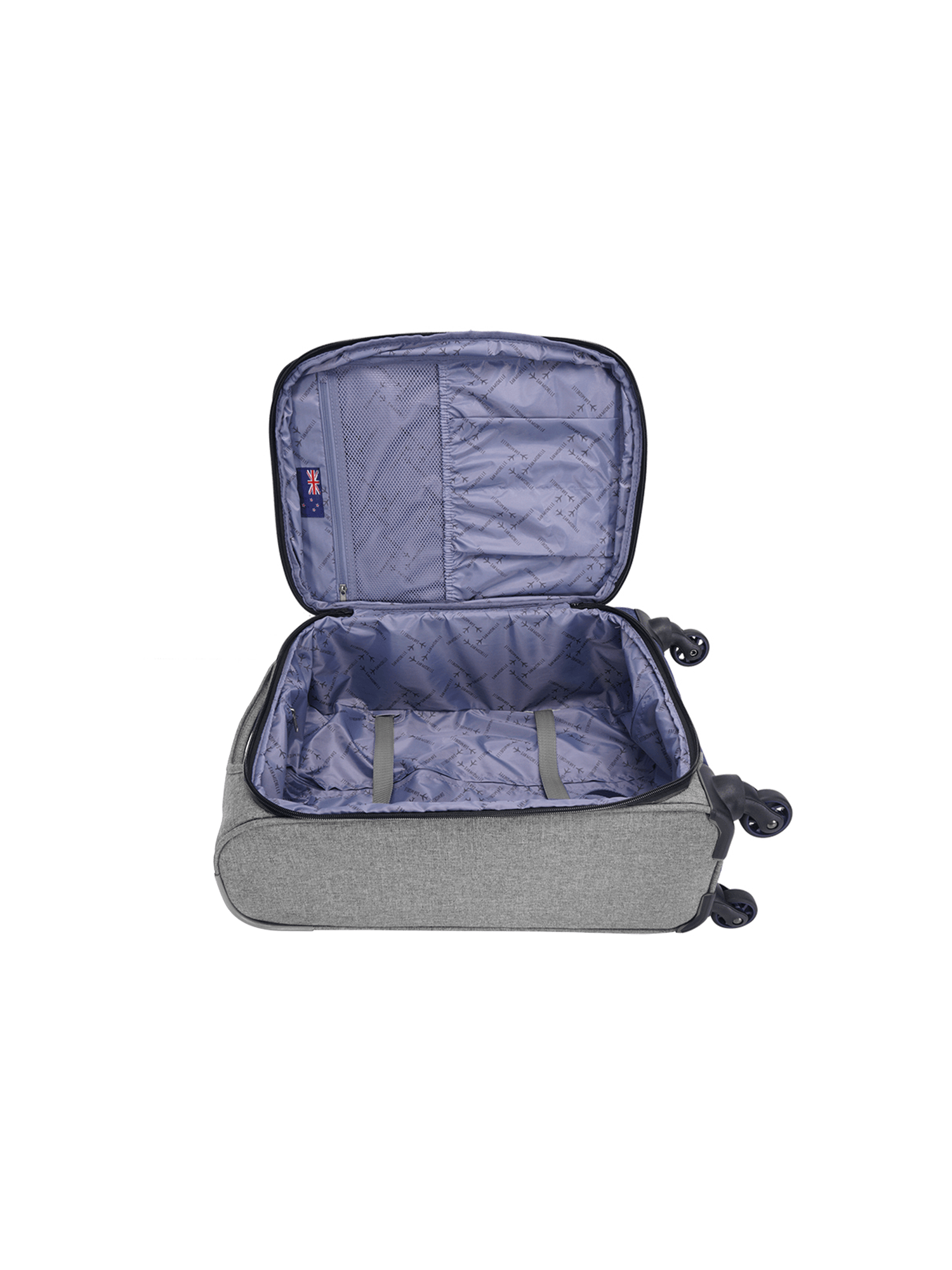 San Michelle Denim Carrier 55cm Suitcase - San Michelle Bags suitcase nz