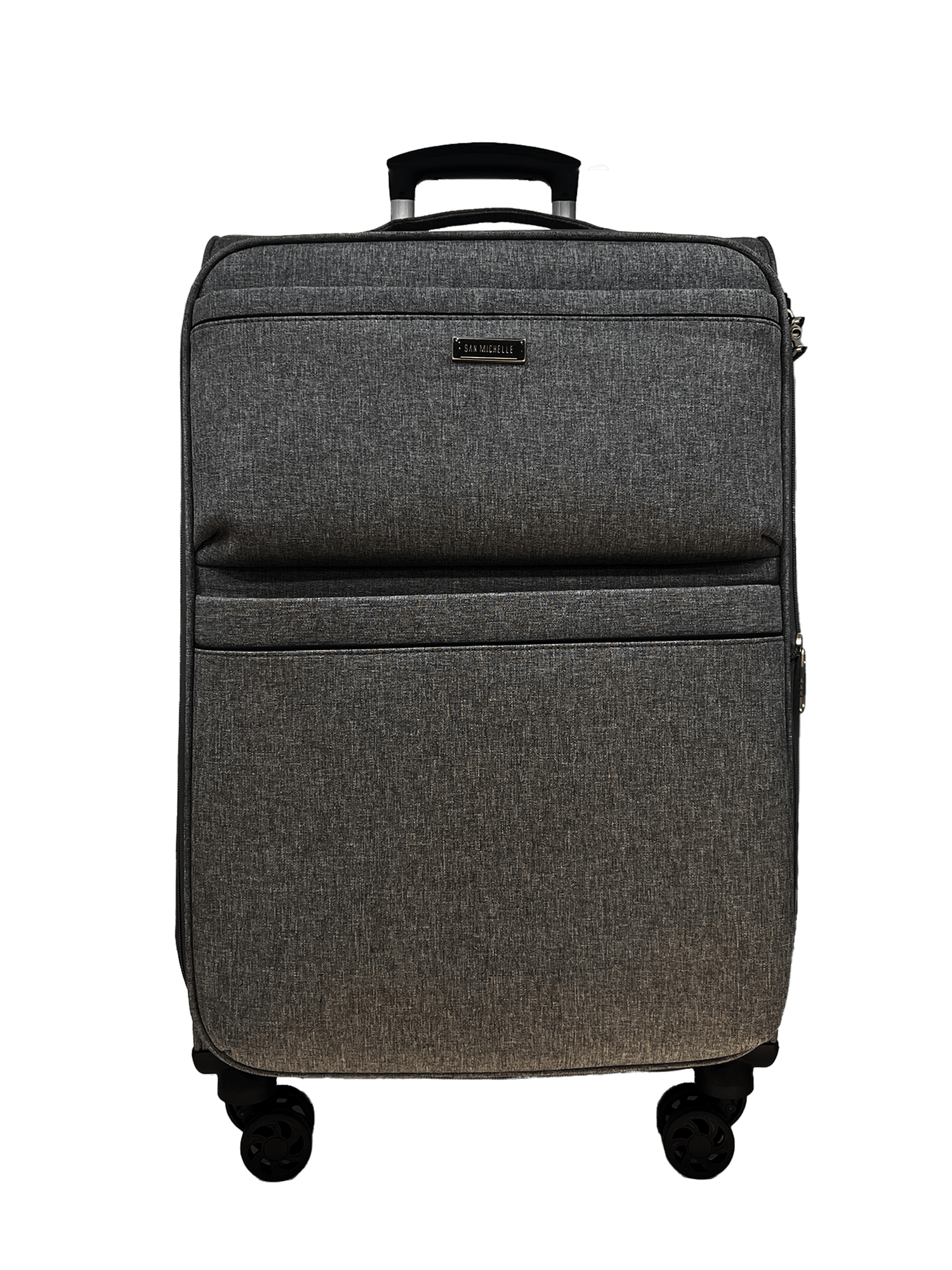 San Michelle Denim Carrier 67cm Suitcase - San Michelle Bags suitcase nz