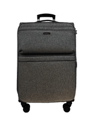 San Michelle Denim Carrier 67cm Suitcase - San Michelle Bags suitcase nz