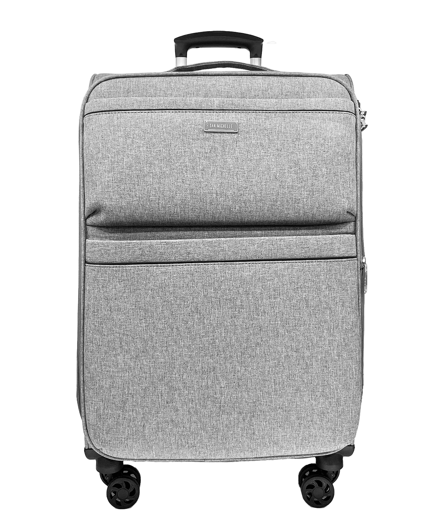 San Michelle Denim Carrier 67cm Suitcase - San Michelle Bags suitcase nz