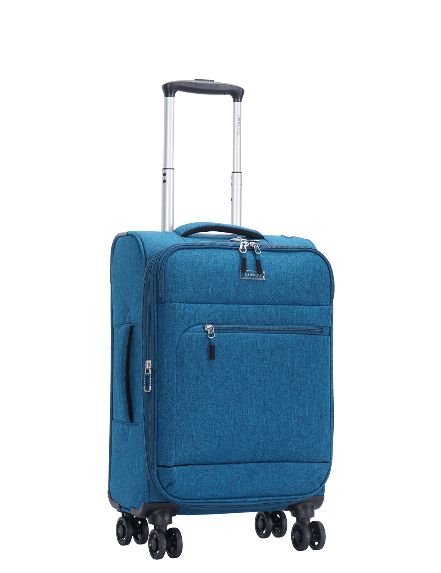 San Michelle Denim Explorer 56cm Suitcase - San Michelle Bags suitcase nz