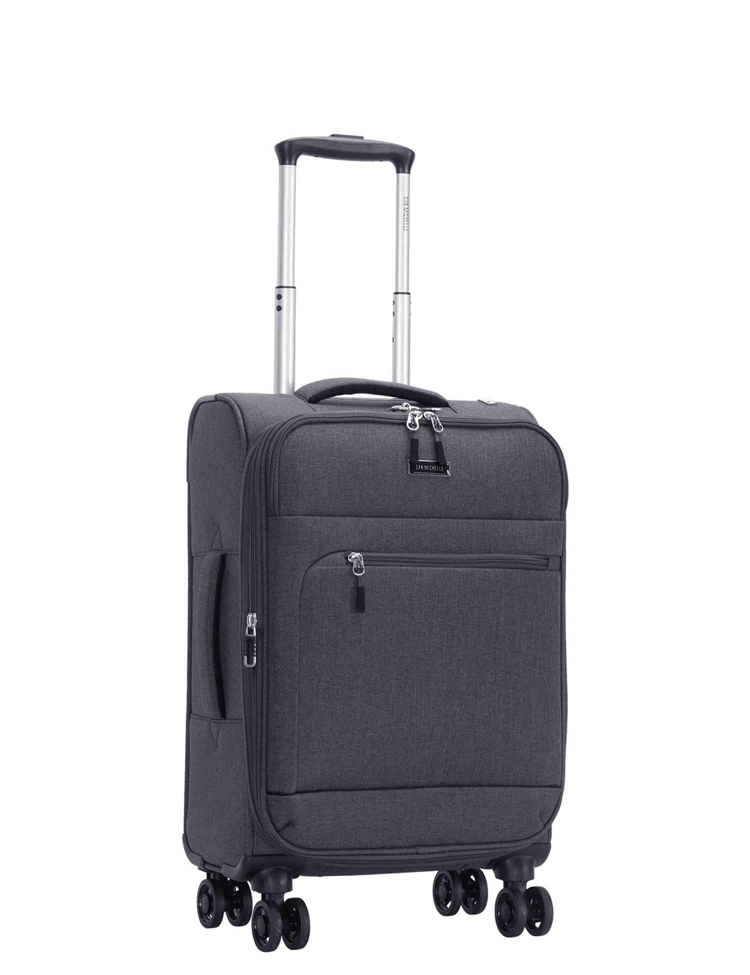 San Michelle Denim Explorer 56cm Suitcase - San Michelle Bags suitcase nz