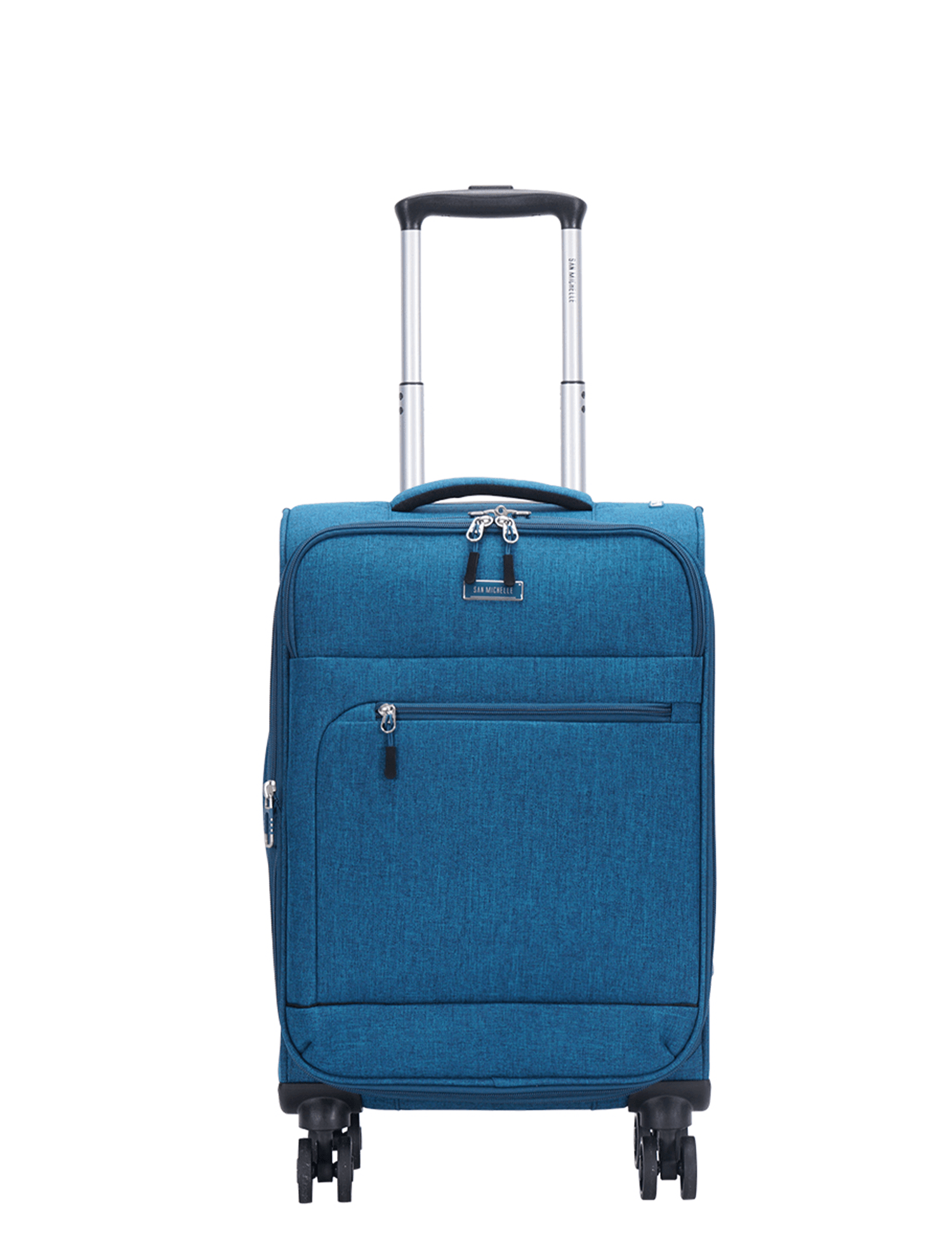 San Michelle Denim Explorer 56cm Suitcase - San Michelle Bags suitcase nz
