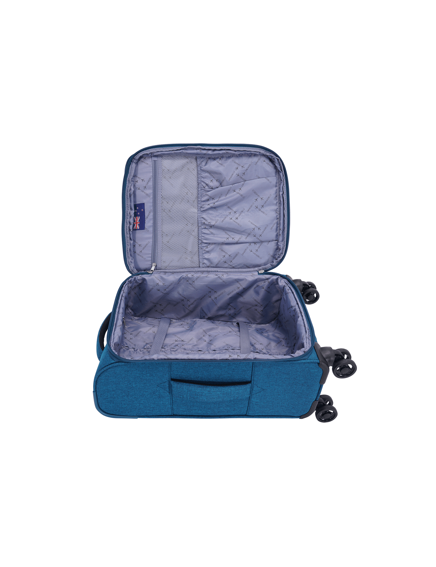 San Michelle Denim Explorer 56cm Suitcase - San Michelle Bags suitcase nz
