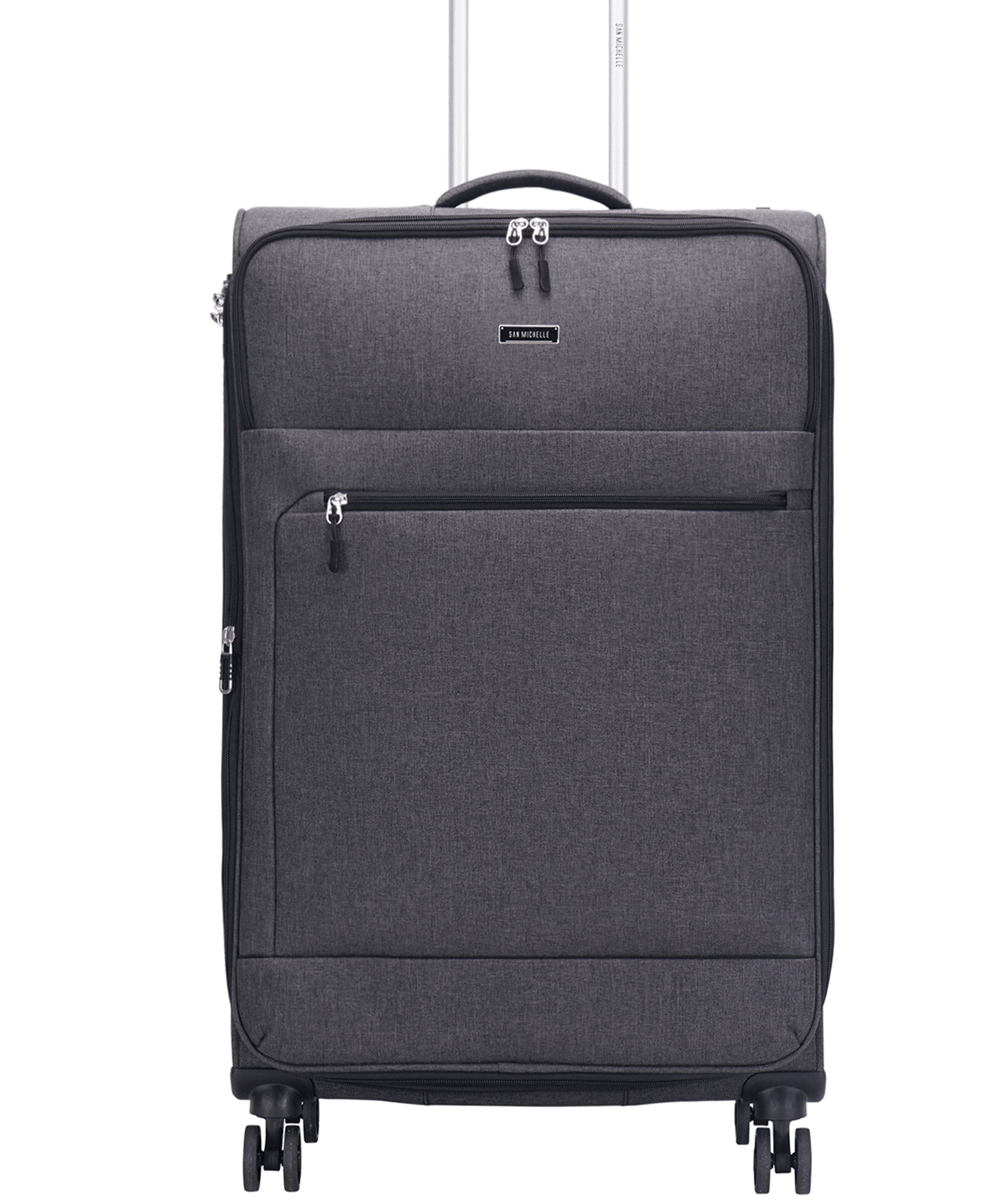 San Michelle Denim Explorer 79cm Suitcase - San Michelle Bags suitcase nz