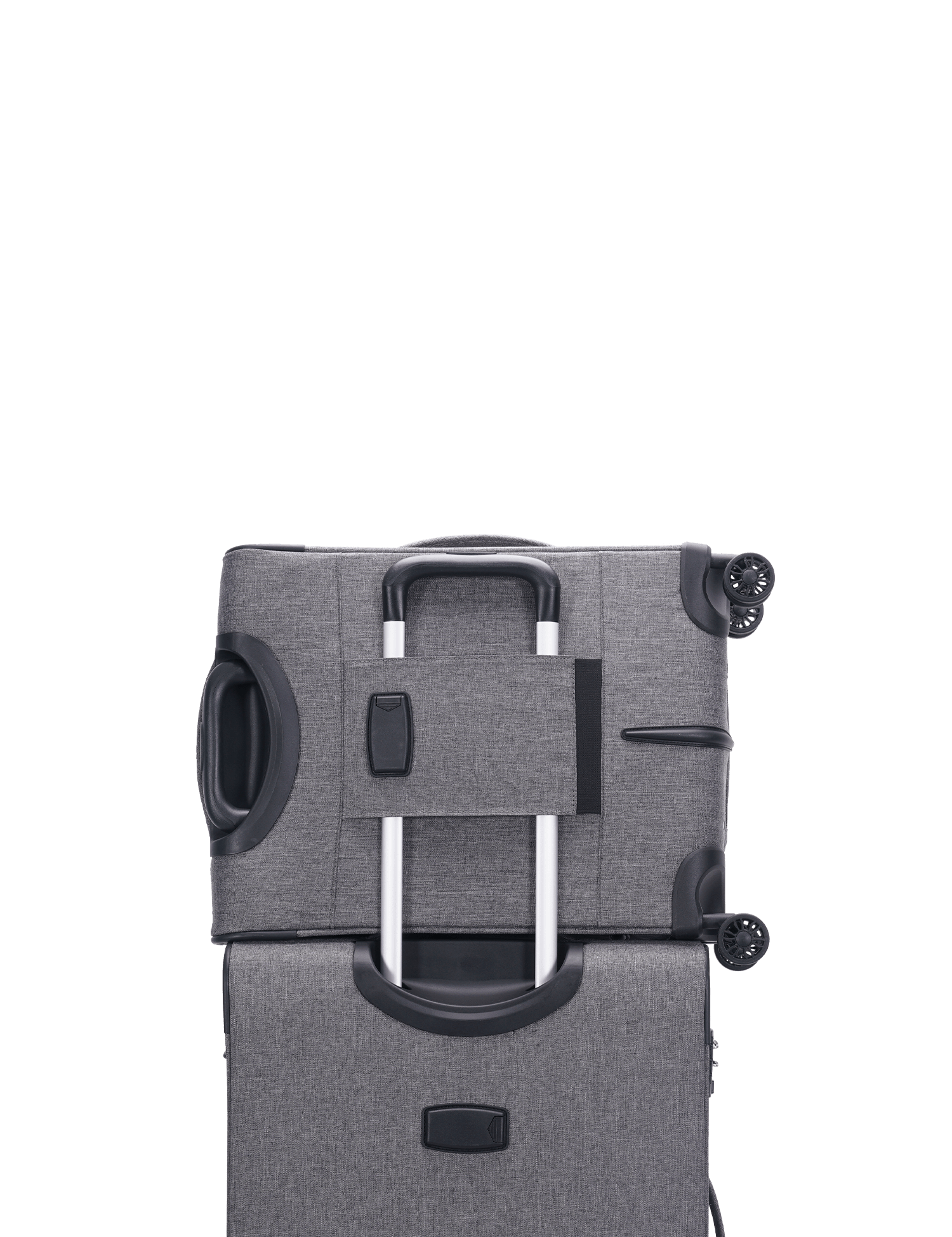 San Michelle Denim Traveller 55cm Suitcase - San Michelle Bags suitcase nz