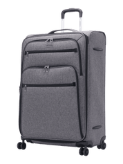 San Michelle Denim Traveller 77cm Suitcase - San Michelle Bags suitcase nz