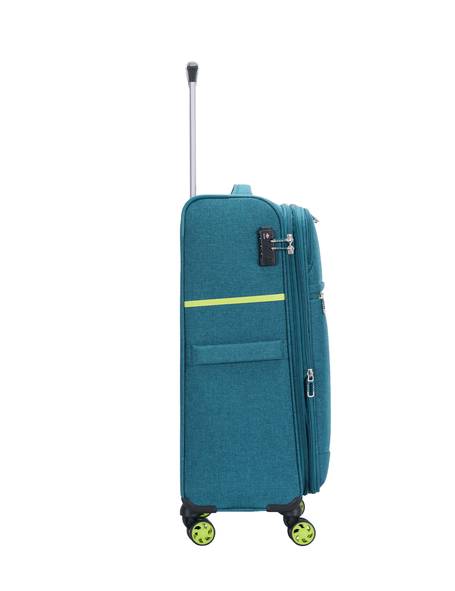 San Michelle Denim Voyager 68cm Suitcase - San Michelle Bags suitcase nz