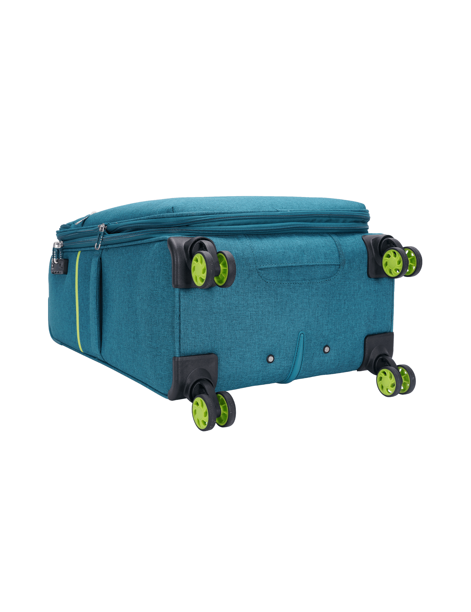 San Michelle Denim Voyager 68cm Suitcase - San Michelle Bags suitcase nz
