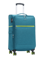 San Michelle Denim Voyager 79cm Suitcase - San Michelle Bags suitcase nz