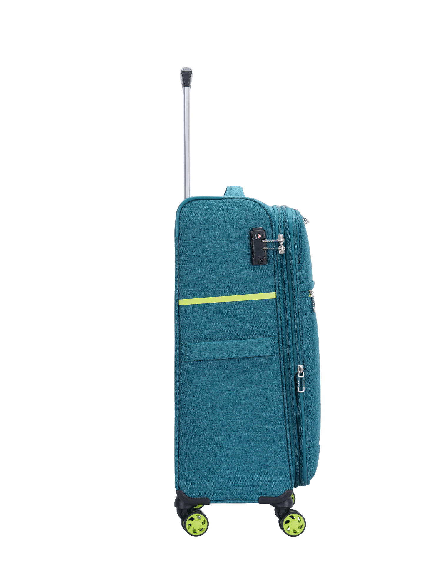 San Michelle Denim Voyager 79cm Suitcase - San Michelle Bags suitcase nz