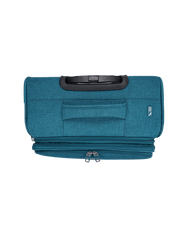 San Michelle Denim Voyager 79cm Suitcase - San Michelle Bags suitcase nz