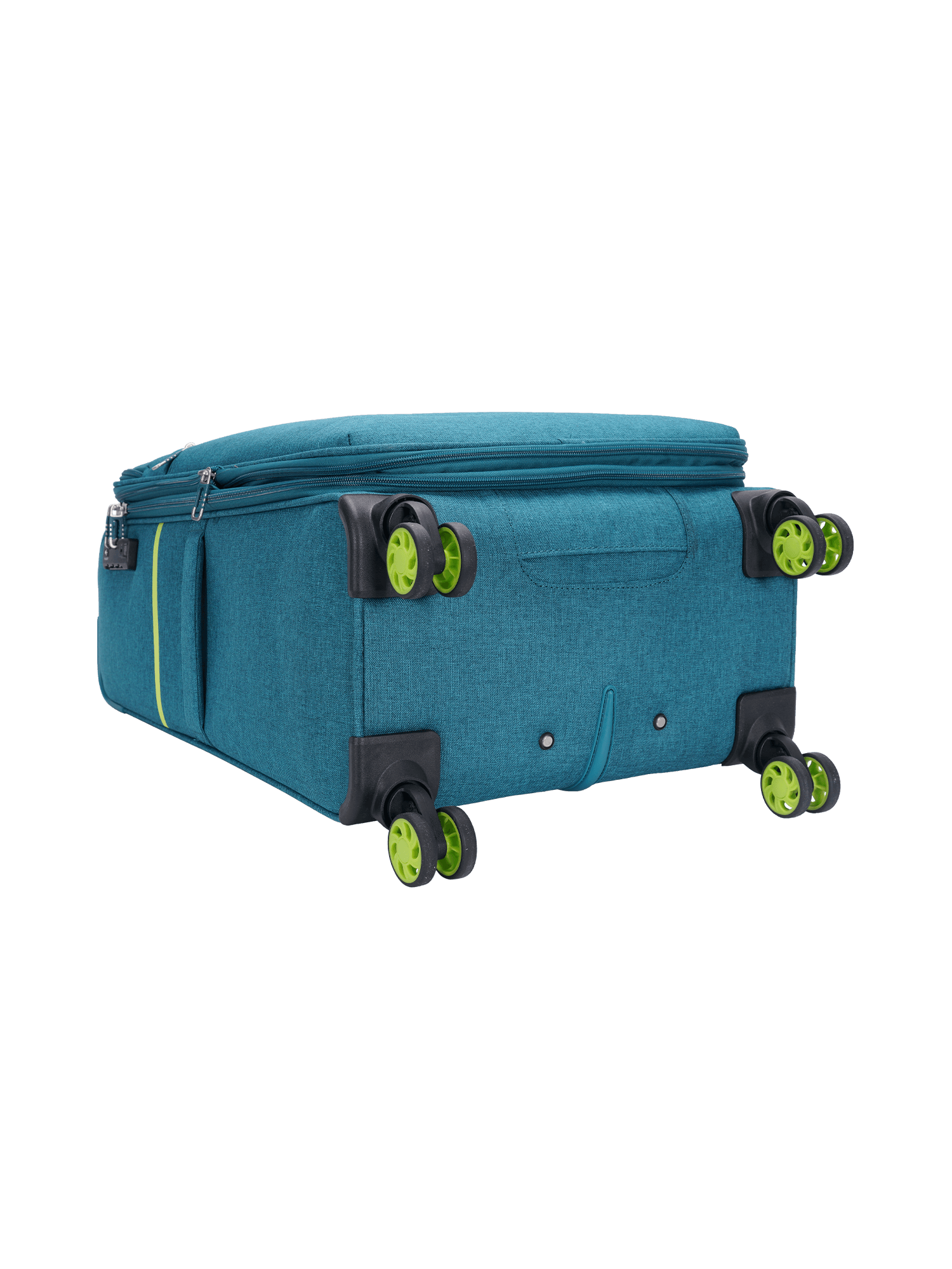 San Michelle Denim Voyager 79cm Suitcase - San Michelle Bags suitcase nz