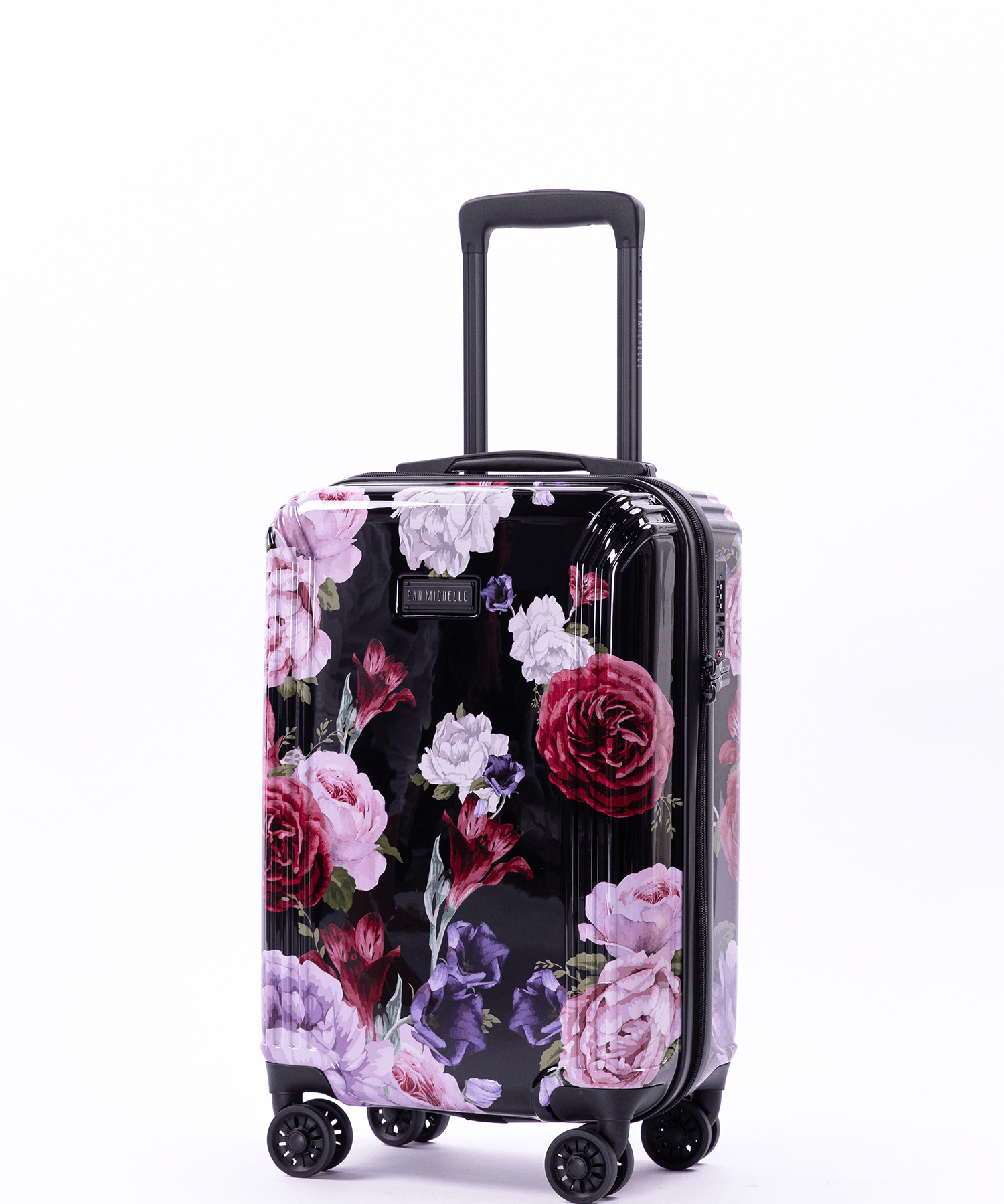 San Michelle Floral Explorer 55cm Suitcase - San Michelle Bags suitcase nz