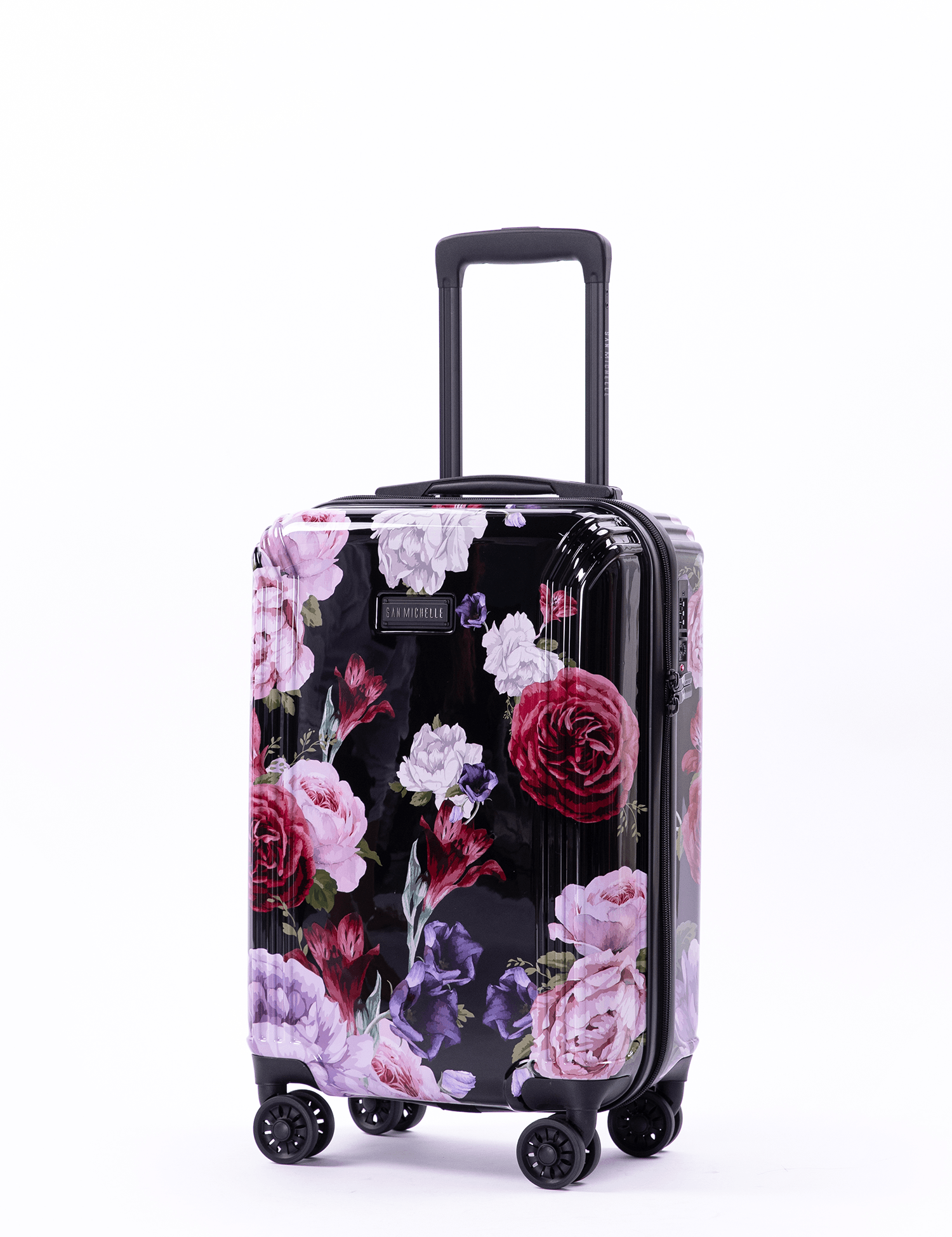 San Michelle Floral Explorer 55cm Suitcase - San Michelle Bags suitcase nz