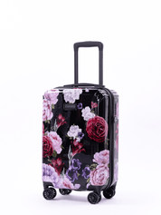 San Michelle Floral Explorer 55cm Suitcase - San Michelle Bags suitcase nz