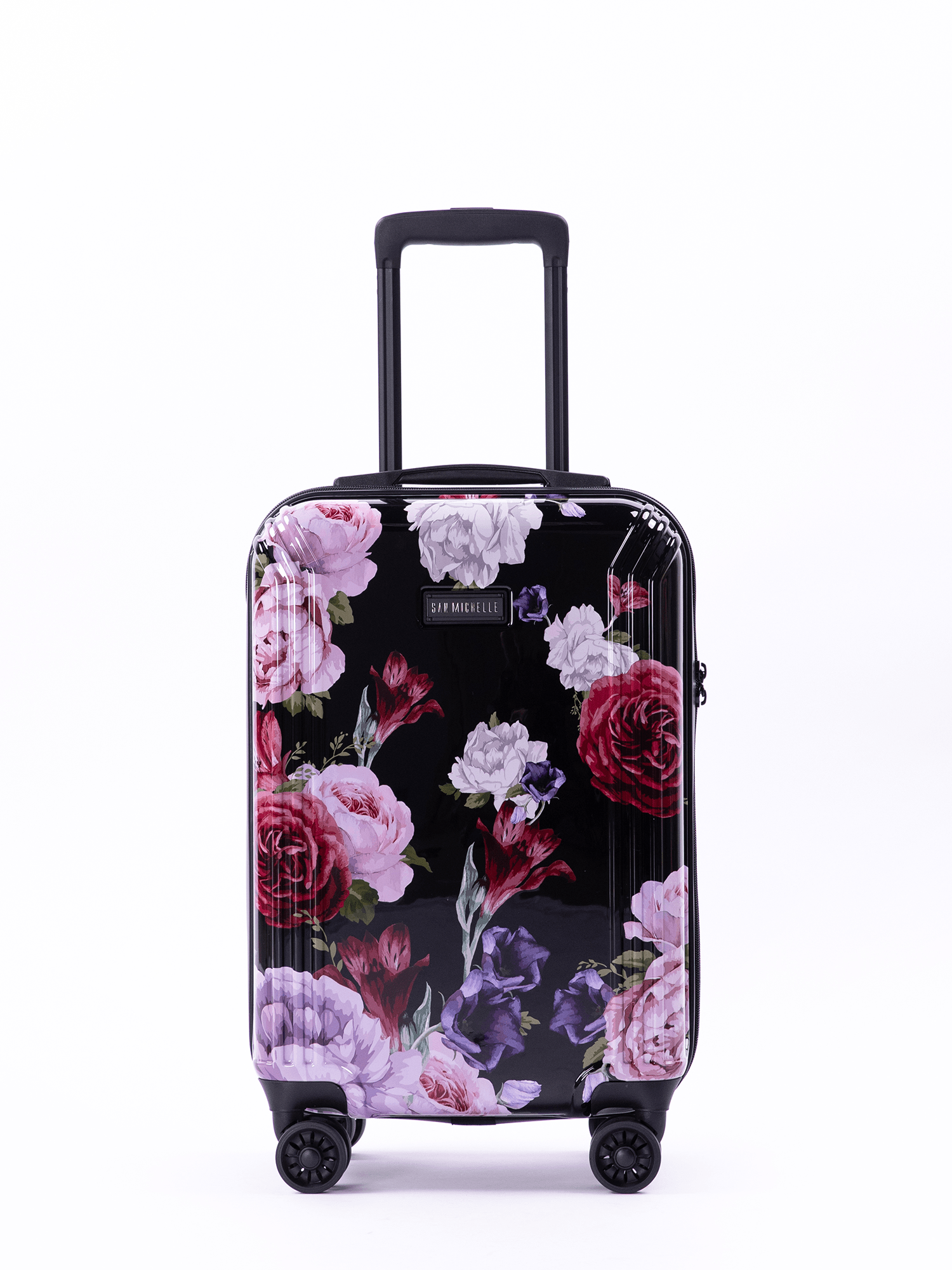 San Michelle Floral Explorer 55cm Suitcase - San Michelle Bags suitcase nz