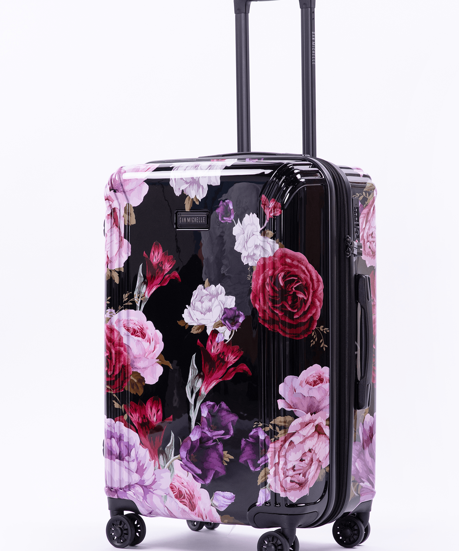 Flower carry on luggage sales