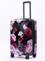 San Michelle Floral Explorer 67cm Suitcase - San Michelle Bags suitcase nz