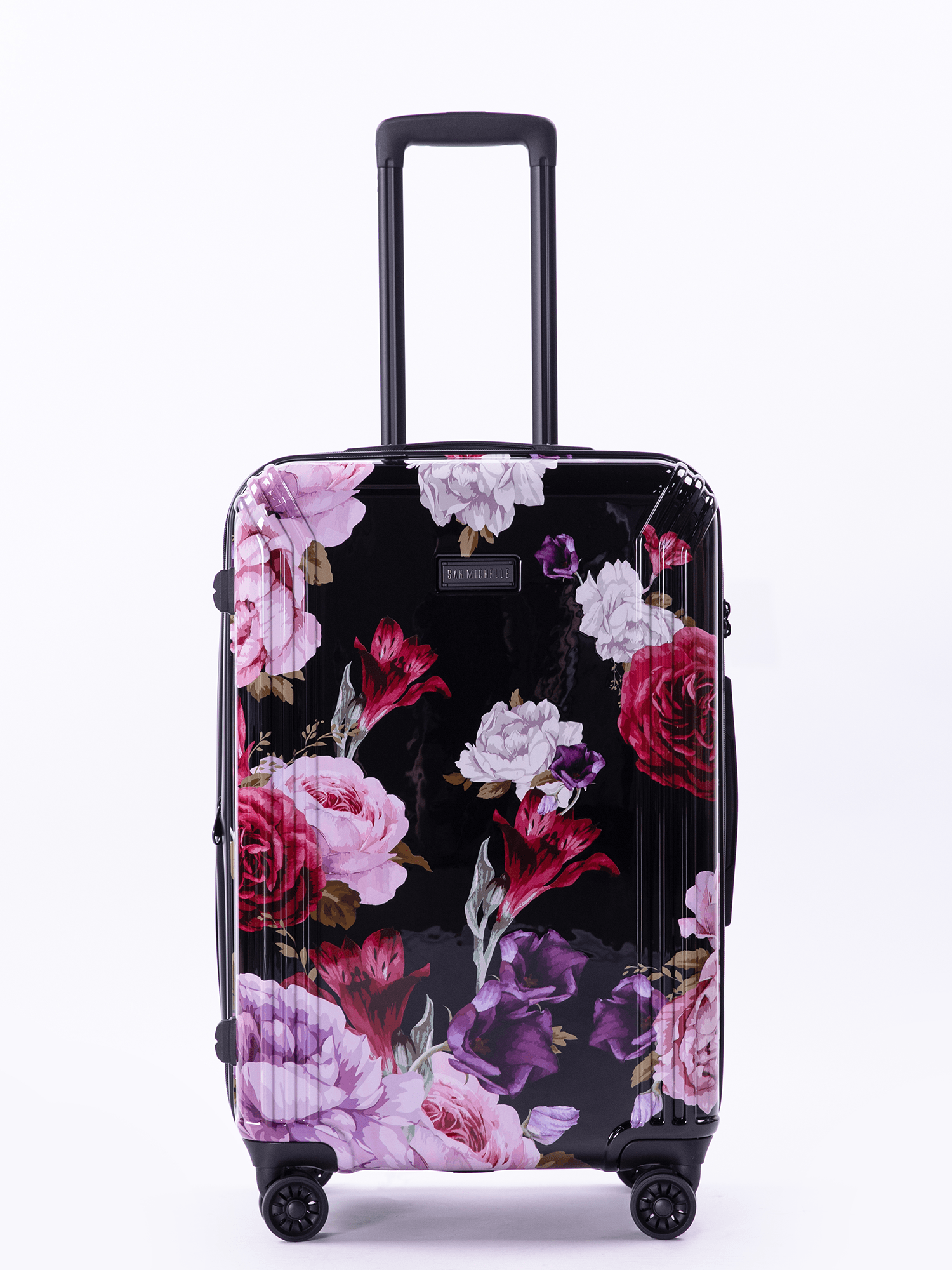 San Michelle Floral Explorer 67cm Suitcase - San Michelle Bags suitcase nz